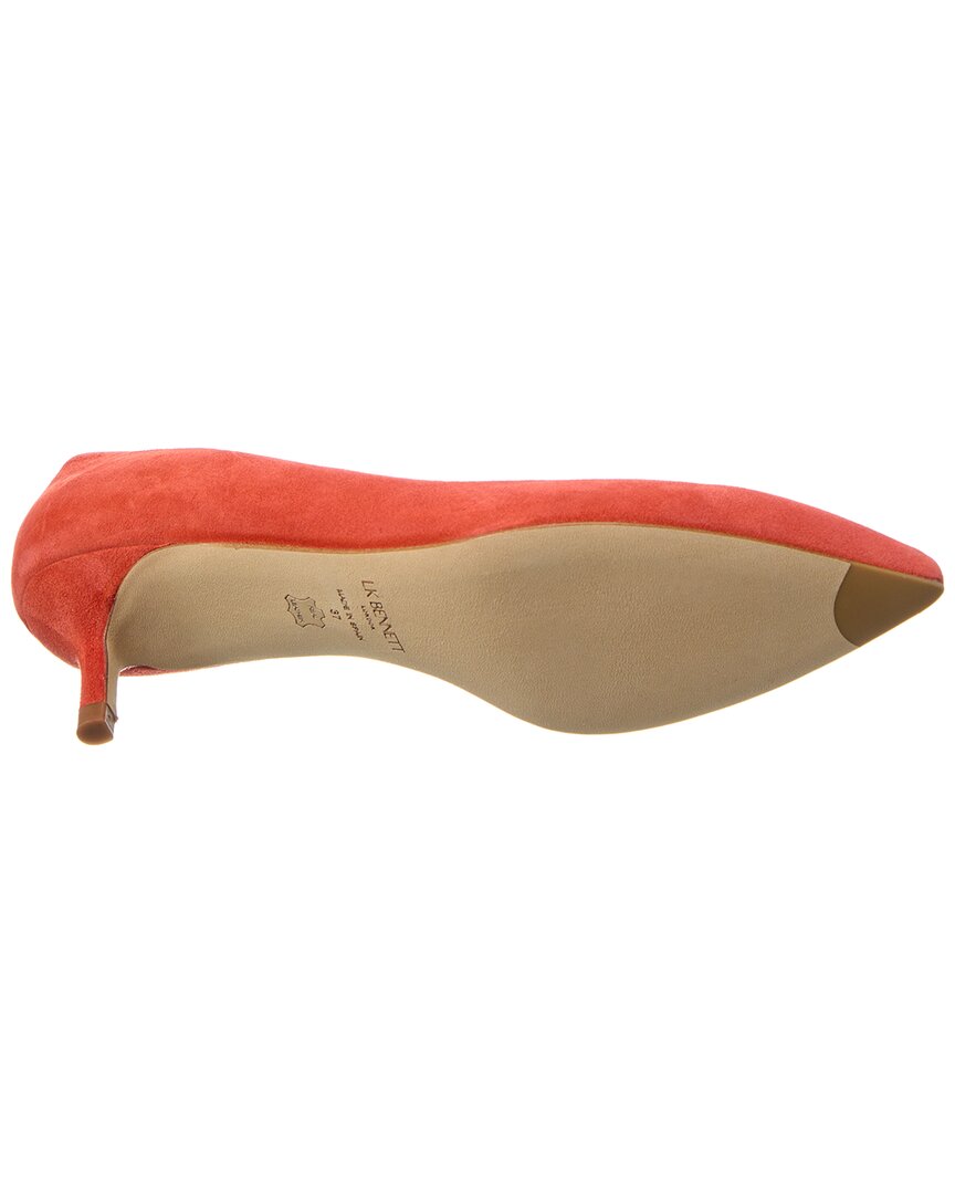 Lk Bennett Audrey Suede Closed Courts