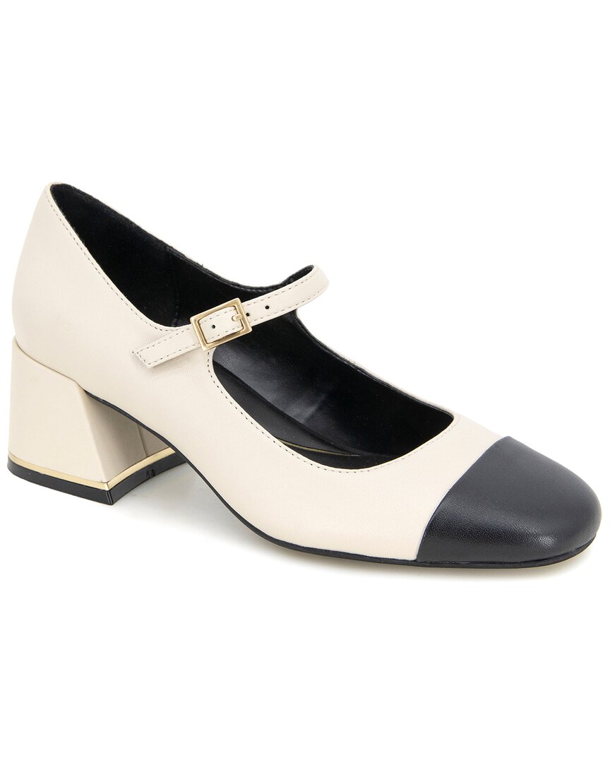 Kenneth Cole New York  Alec Mary Jane Leather Pump