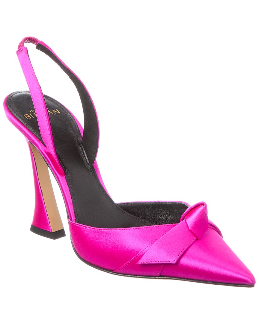 Alexandre Birman Clarita Bell Satin Slingback Pump