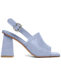 Freda Salvador Cecilia Leather Heel Purple