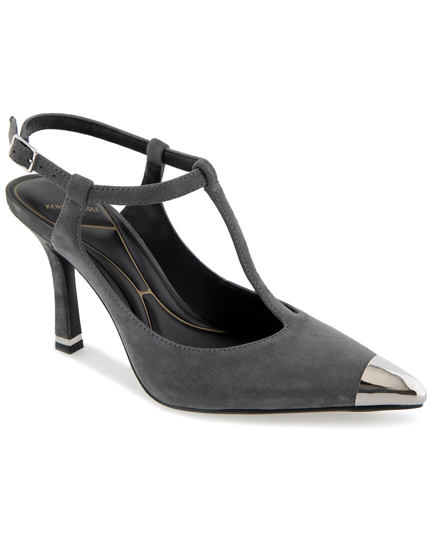 Kenneth Cole New York  Romi T-Strap Suede Pump