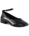 Seychelles Pumpkin Leather Flat