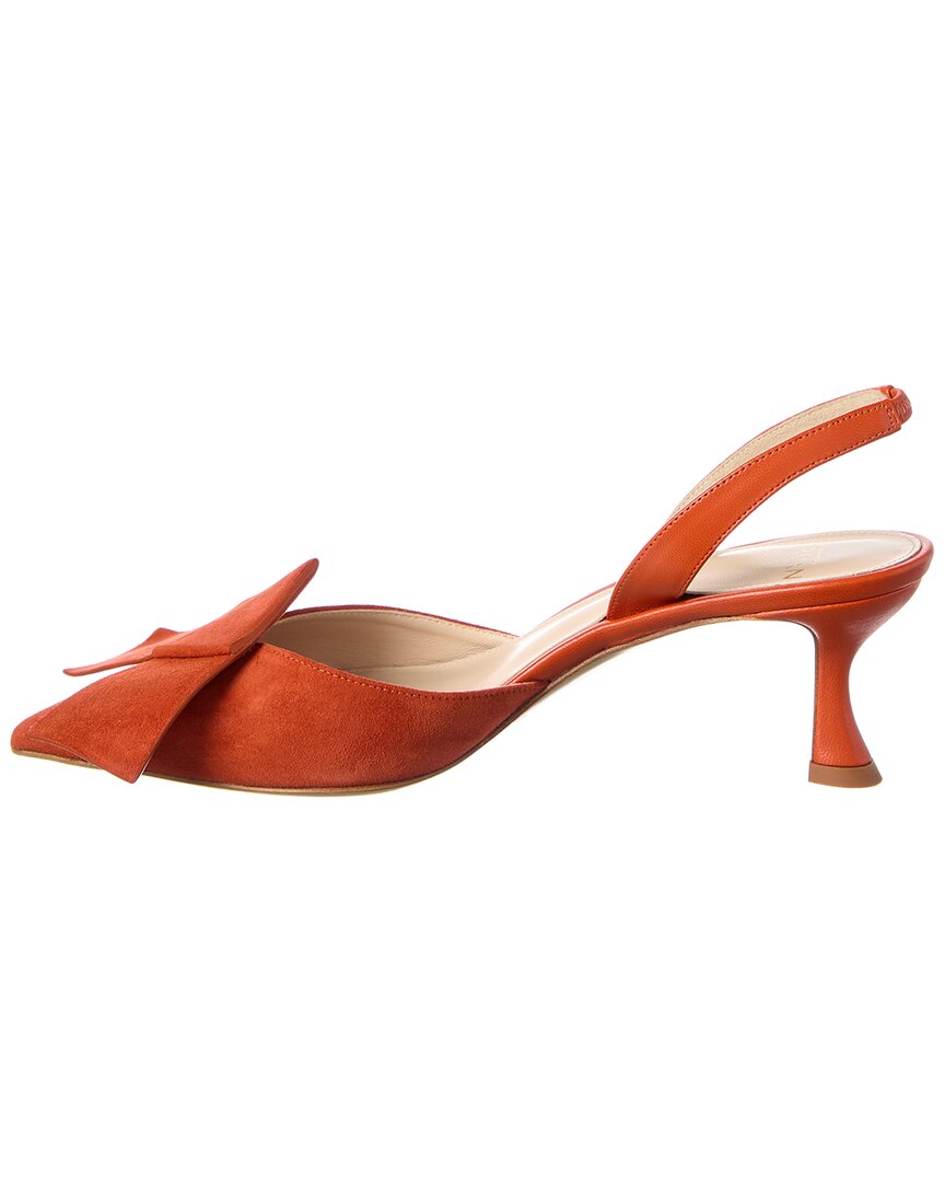 Alexandre Birman Bonny 60 Suede Slingback Pump