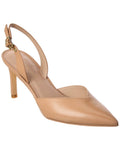 Stuart Weitzman Ryder 75 Leather Slingback Pump