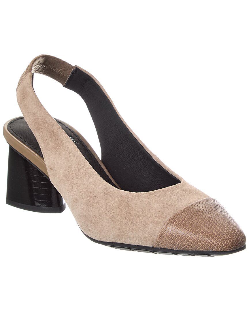 The Flexx Minty Suede Pump