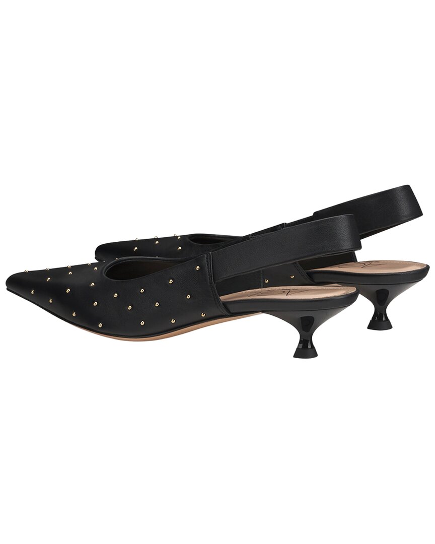 Agl Lenor S Studs Leather Slingback