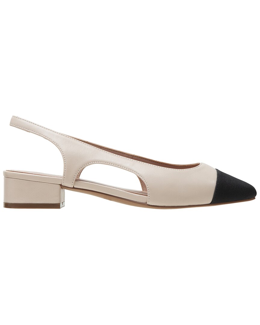 Linea Paolo Charley-L Leather Slingback Flat