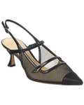 Alexandre Birman  Tita Mesh 60 Leather Pump