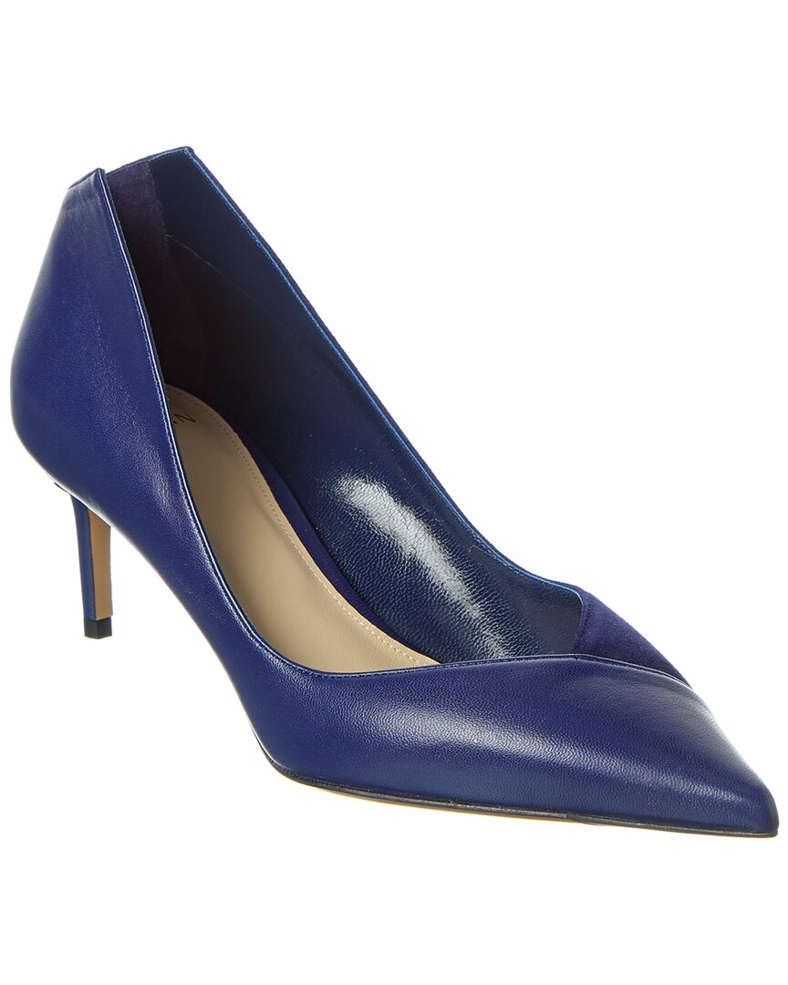 Alexandre Birman  Pandora 60 Leather & Suede Pump