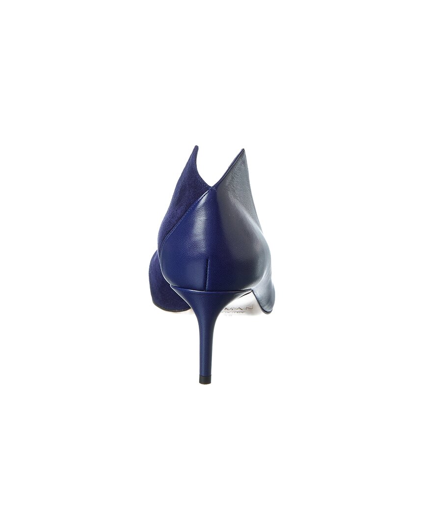 Alexandre Birman  Pandora 60 Leather & Suede Pump