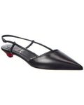 Christian Louboutin Miss Z Slingina 25 Leather Slingback Pump