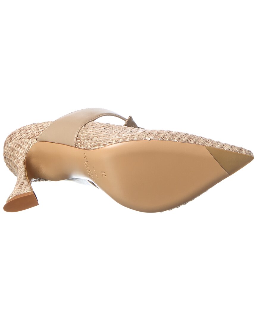 Alexandre Birman Maeve 85 Raffia Pump