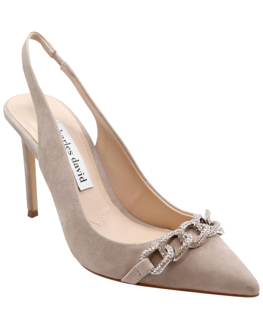Charles David Reeling Suede Pump, 8.5