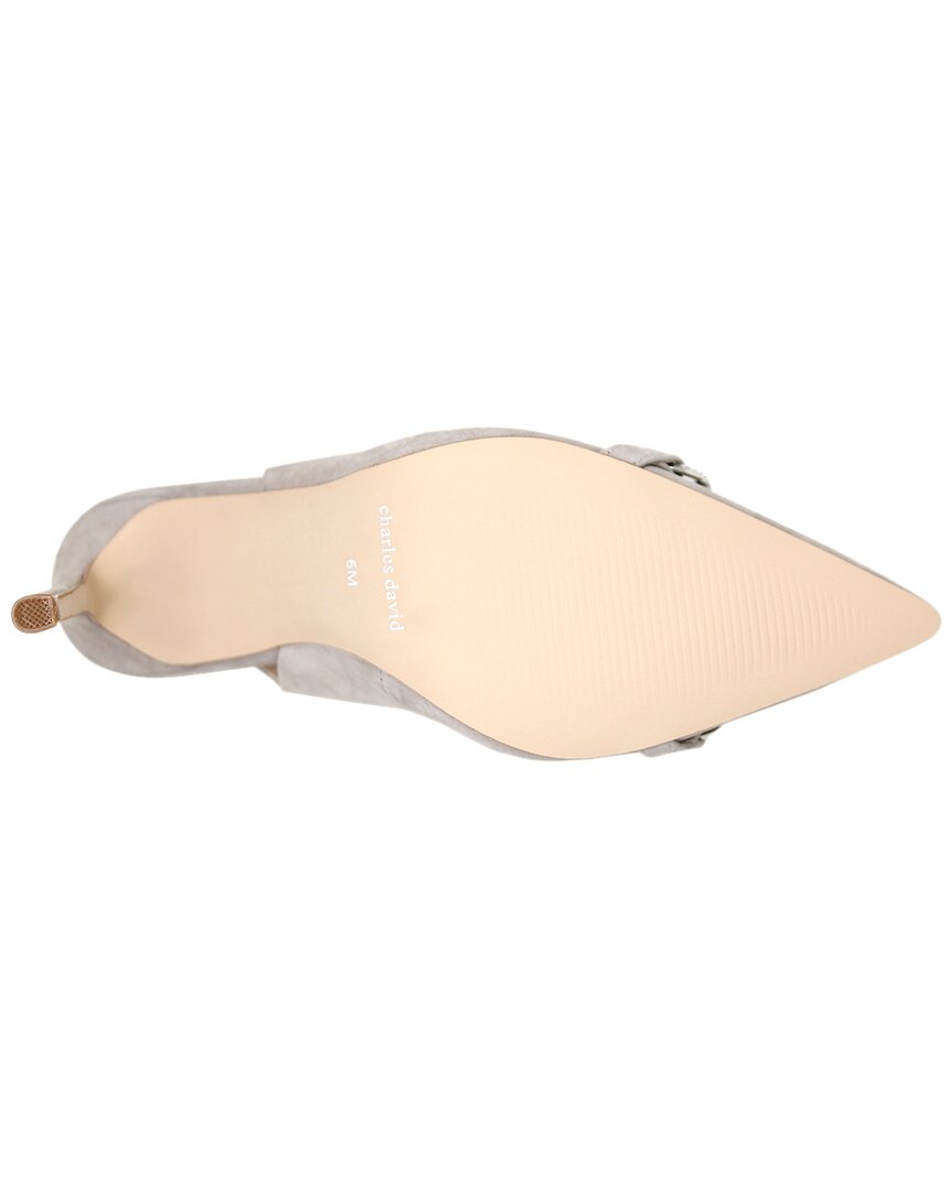 Charles David Reeling Suede Pump, 8.5