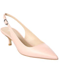 Stuart Weitzman Leigh 50 Leather Slingback Pump