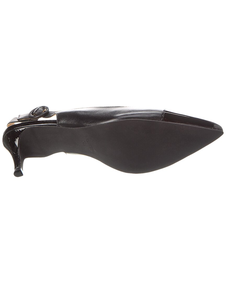 French Sole Skylar Leather Slingback Pump