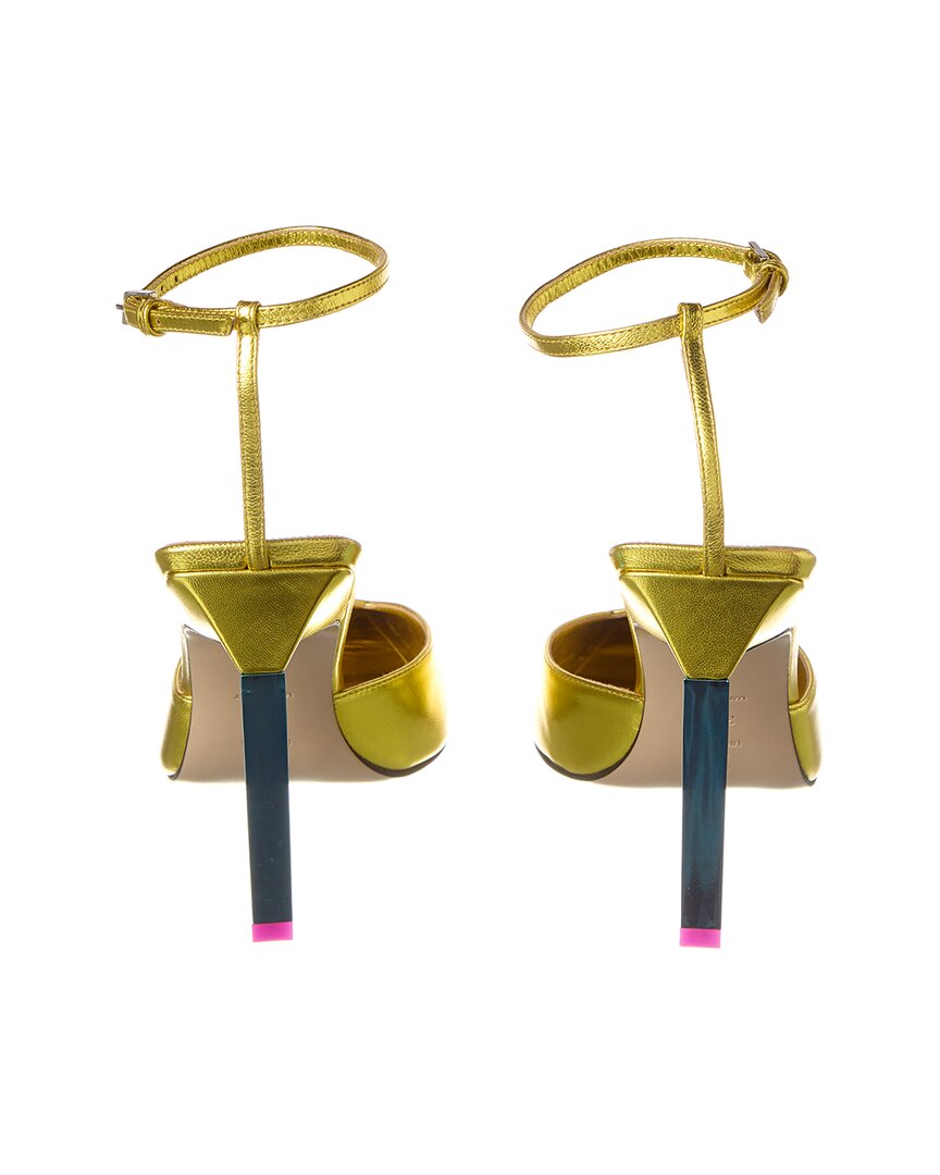 The Attico Perine Leather Pump (   )