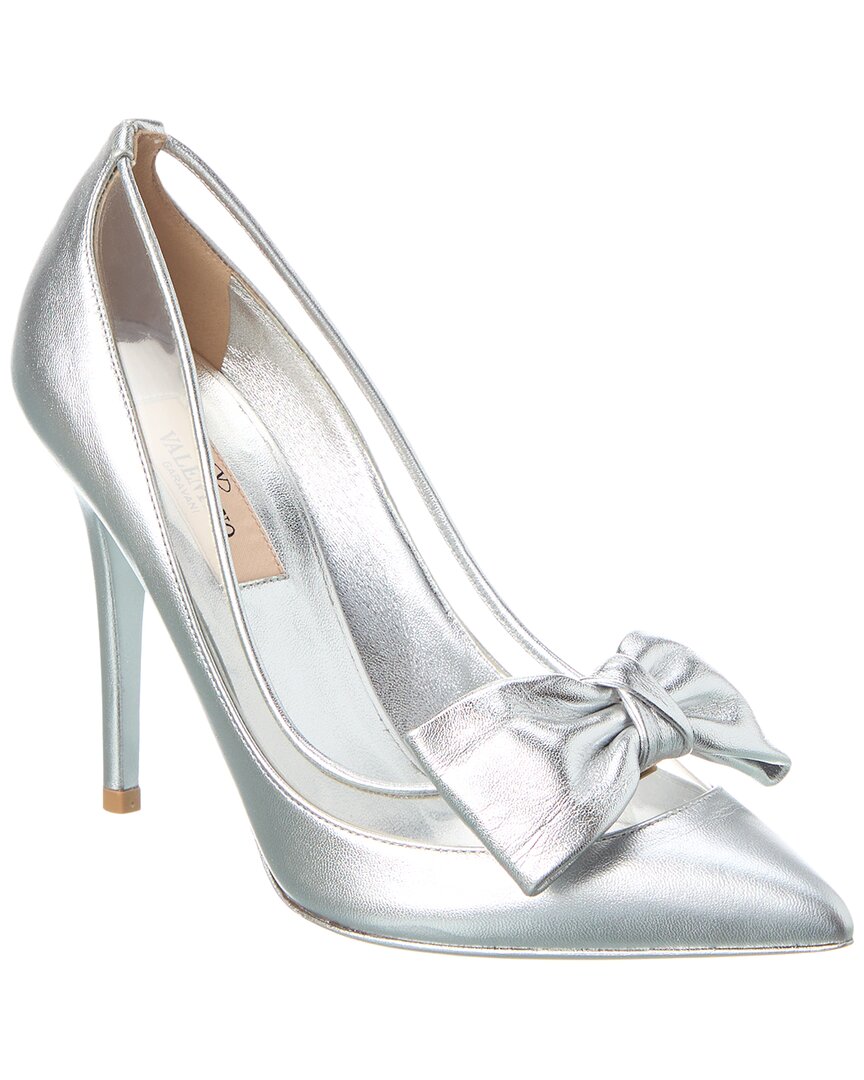 Valentino 100 Vinyl & Leather Pump