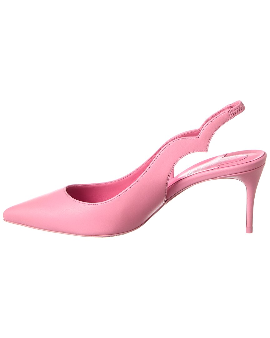 Christian Louboutin Hot Chick Sling 70 Leather Slingback Pump