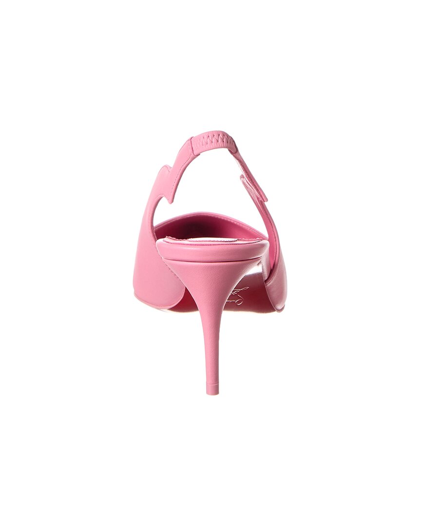 Christian Louboutin Hot Chick Sling 70 Leather Slingback Pump