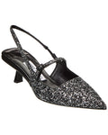 Jimmy Choo Didi 45 Glitter Slingback Pump Silver