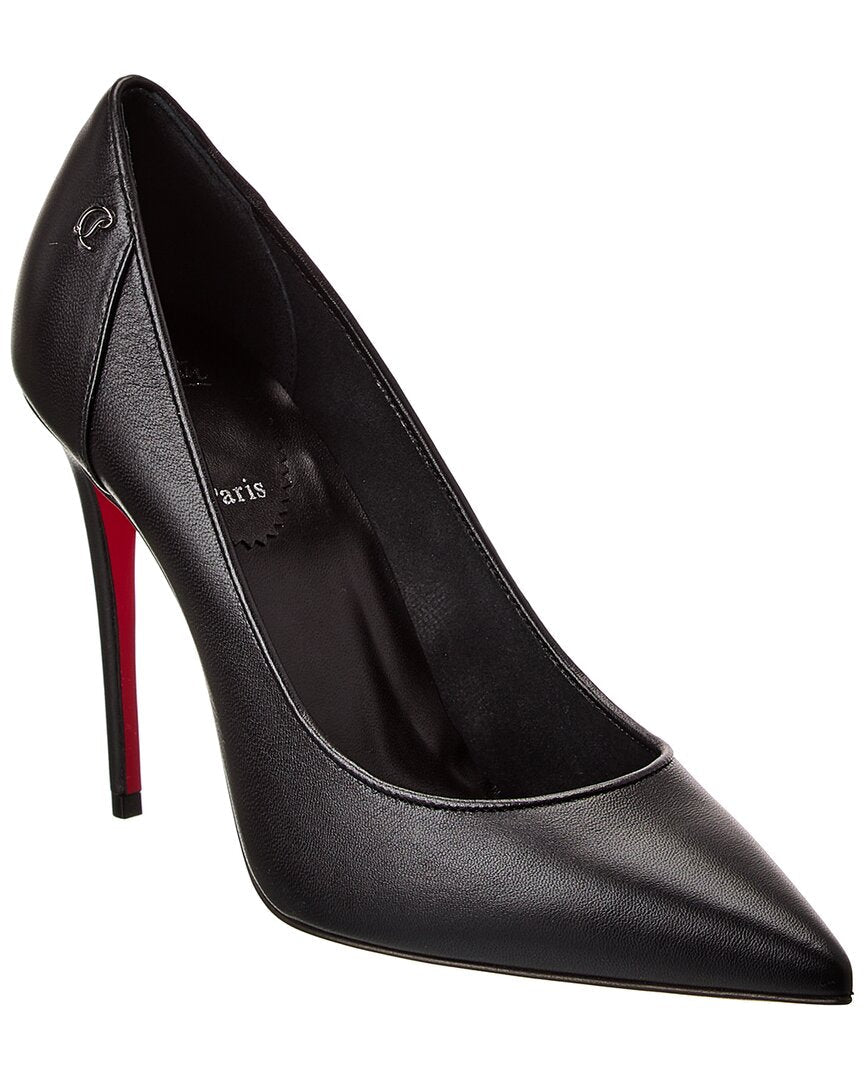 Christian Louboutin Sporty Kate 100 Leather Pump Black