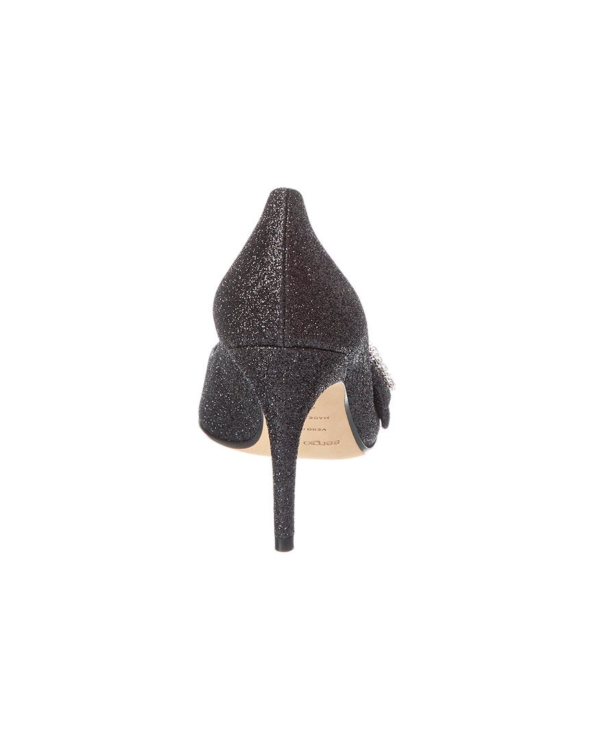 Sergio Rossi Sr Glitter Pump