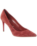 Christian Louboutin Kate 85 Suede Pump Brown Multi