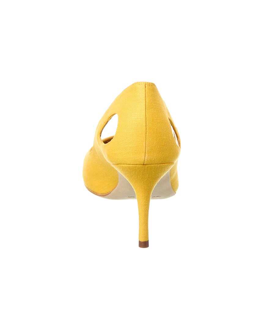 Manolo Blahnik Toplaca 70 Linen Pump
