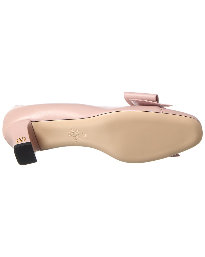Valentino Bow 45 Leather Pump