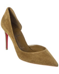 Christian Louboutin Iriza 85 Suede Pump