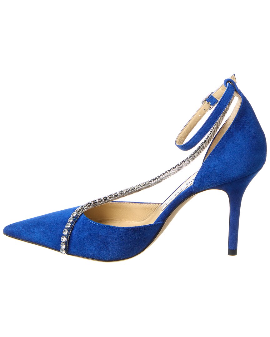 Jimmy Choo Talika 85 Suede Pump