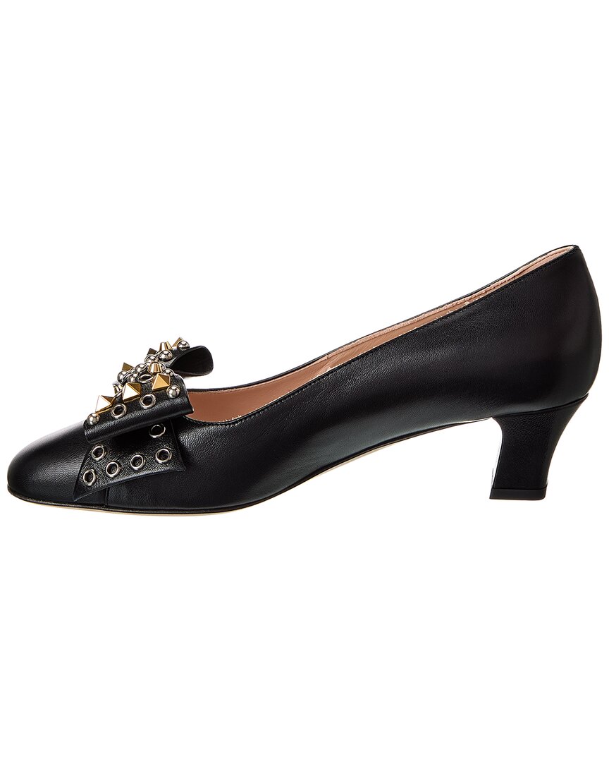 Valentino Bowow 45 Leather Pump
