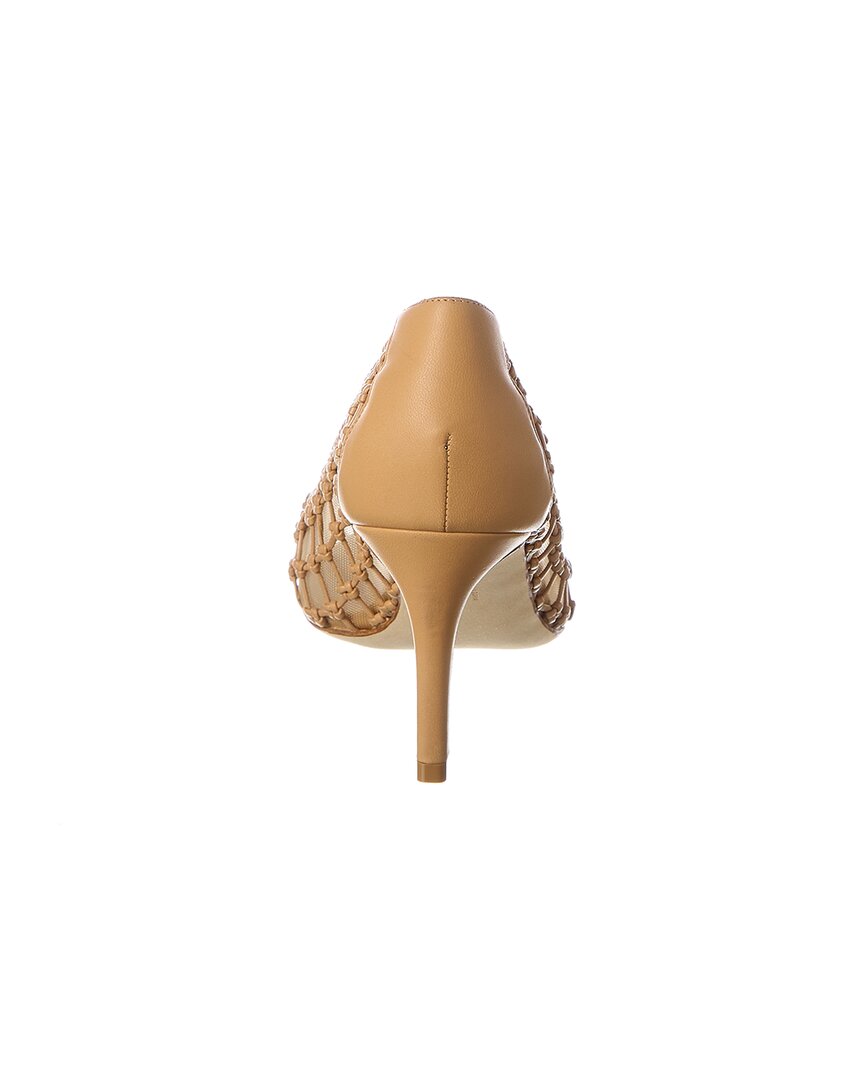 Ferragamo Ilary N70 Mesh & Leather Pump