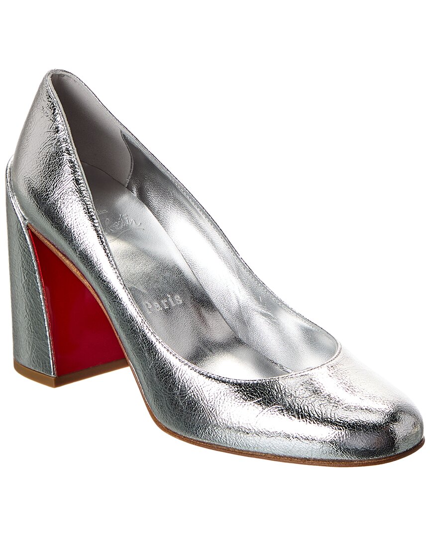 Christian Louboutin Miss Sab 85 Leather Pump