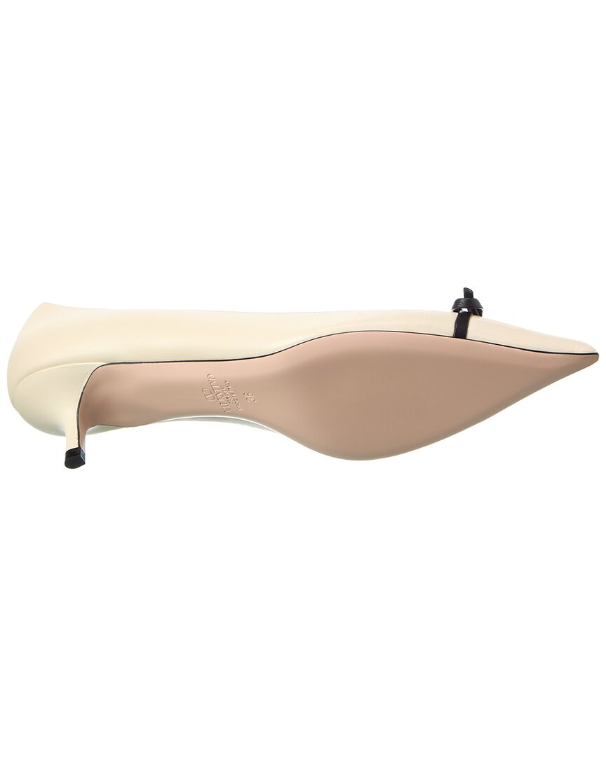 Valentino Bepointy 45 Leather Pump