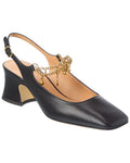 Chloé Charms Leather Pump