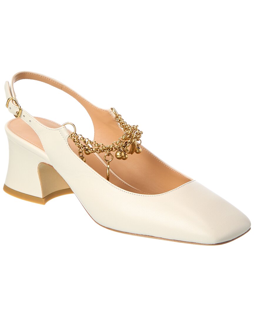 Chloé Charms Leather Pump