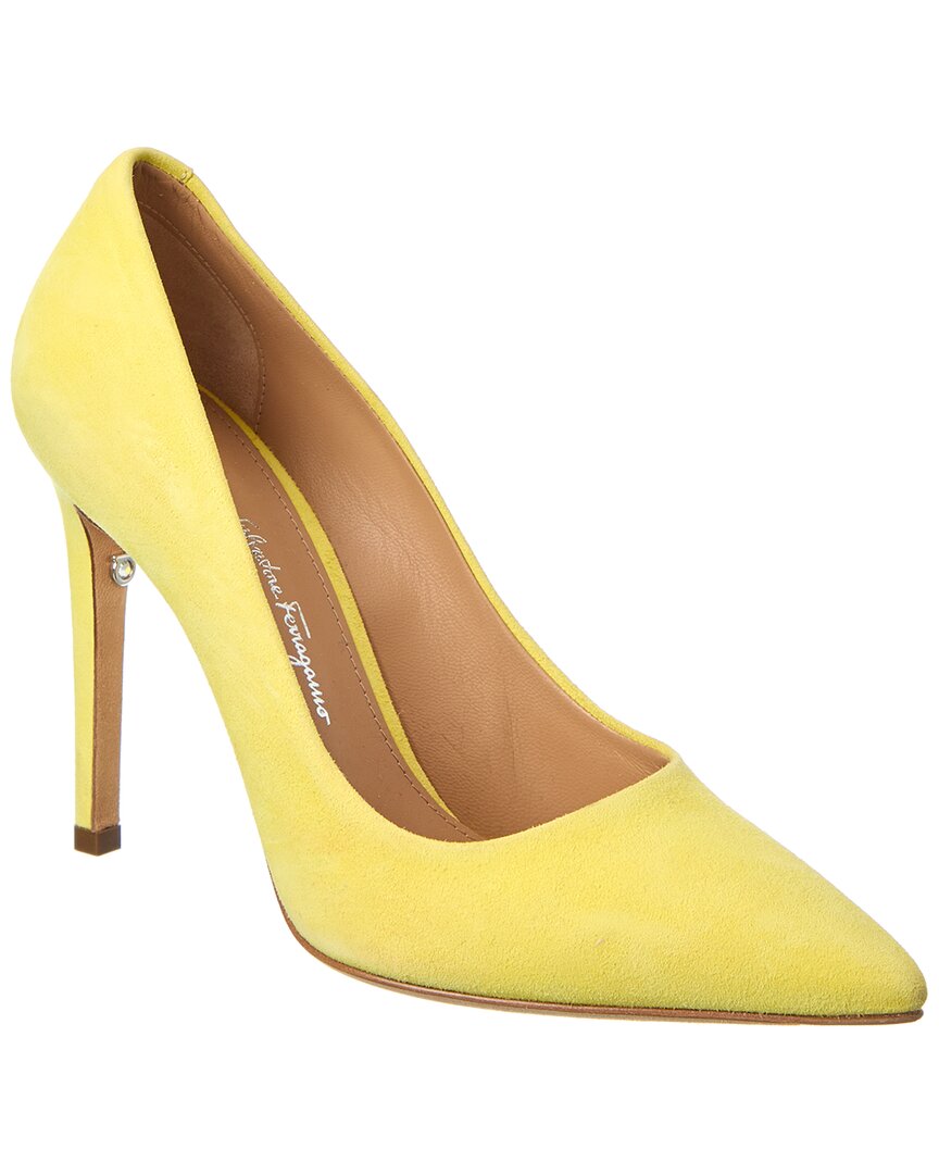 Ferragamo Ilary X5 Suede Pump