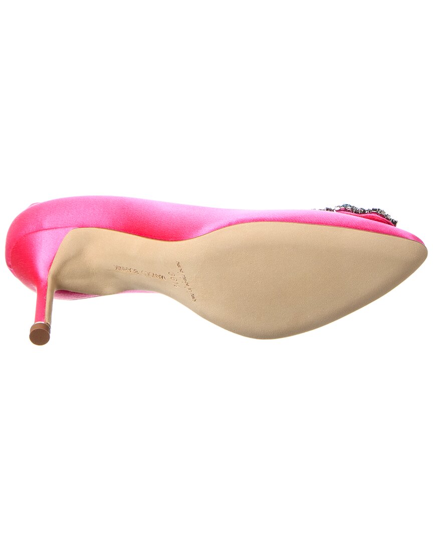 Manolo Blahnik Hangisi Satin Pump