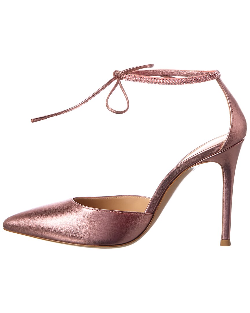 Gianvito Rossi Montecarlo D'orsay 105 Leather Pump