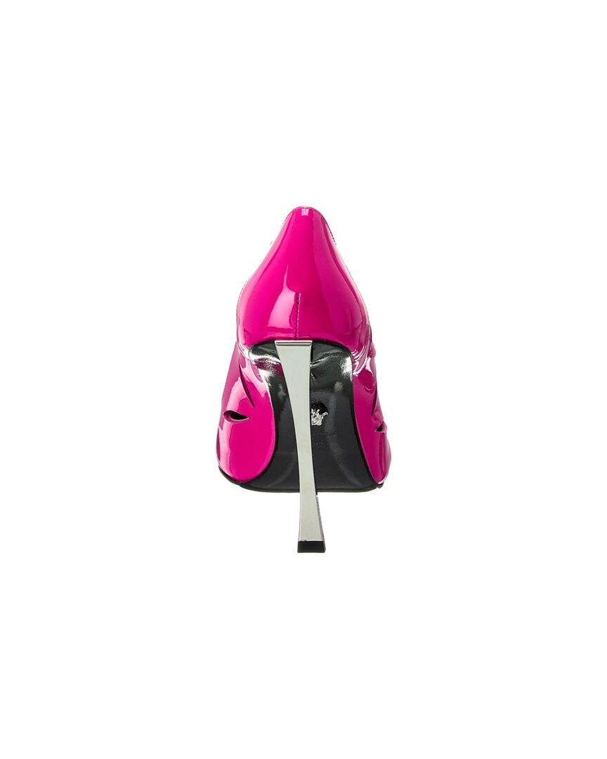 Versace Pin-Point Patent Pump