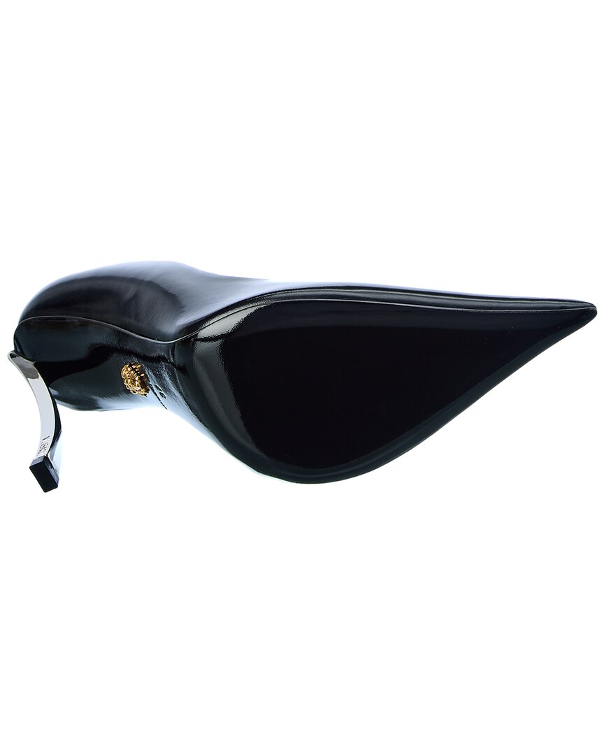 Versace Pin Point Leather Pump