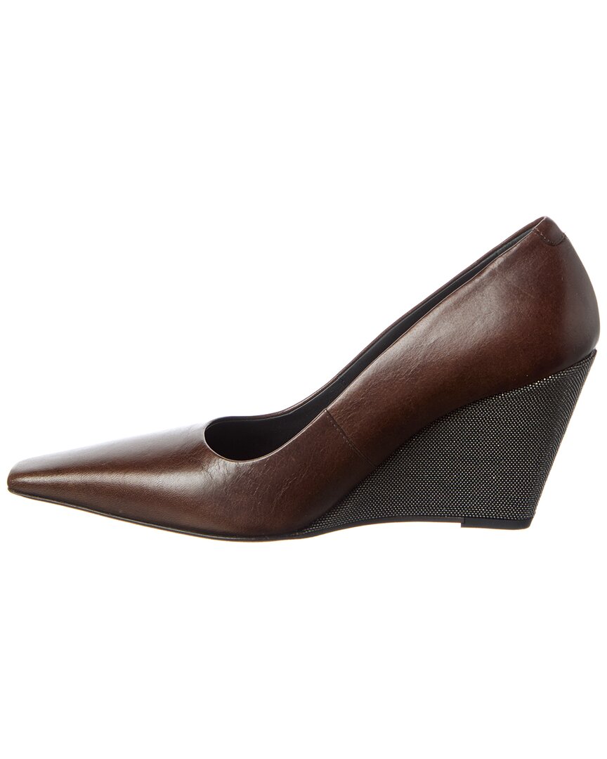 Brunello Cucinelli Leather Pump