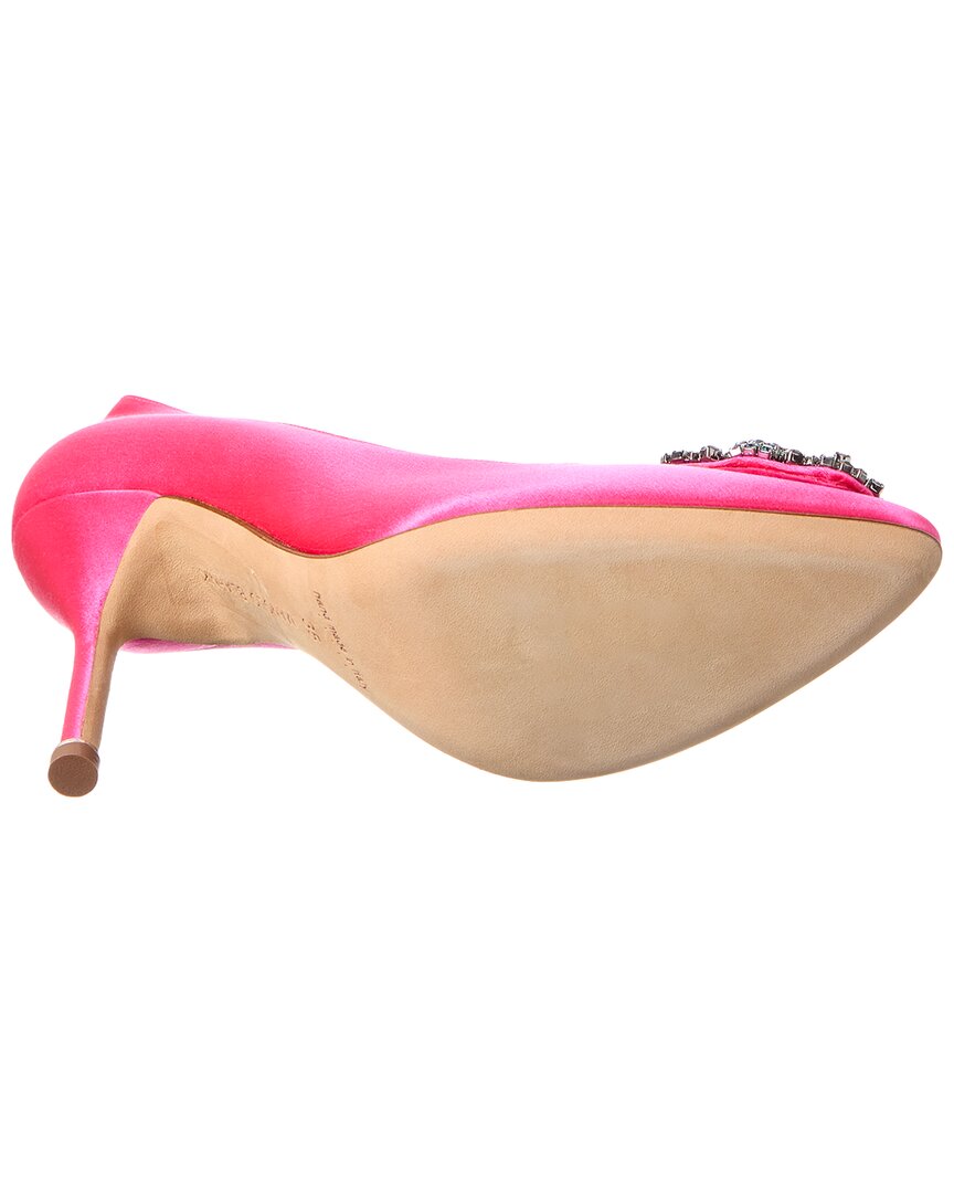 Manolo Blahnik Hangisi 100 Satin Pump