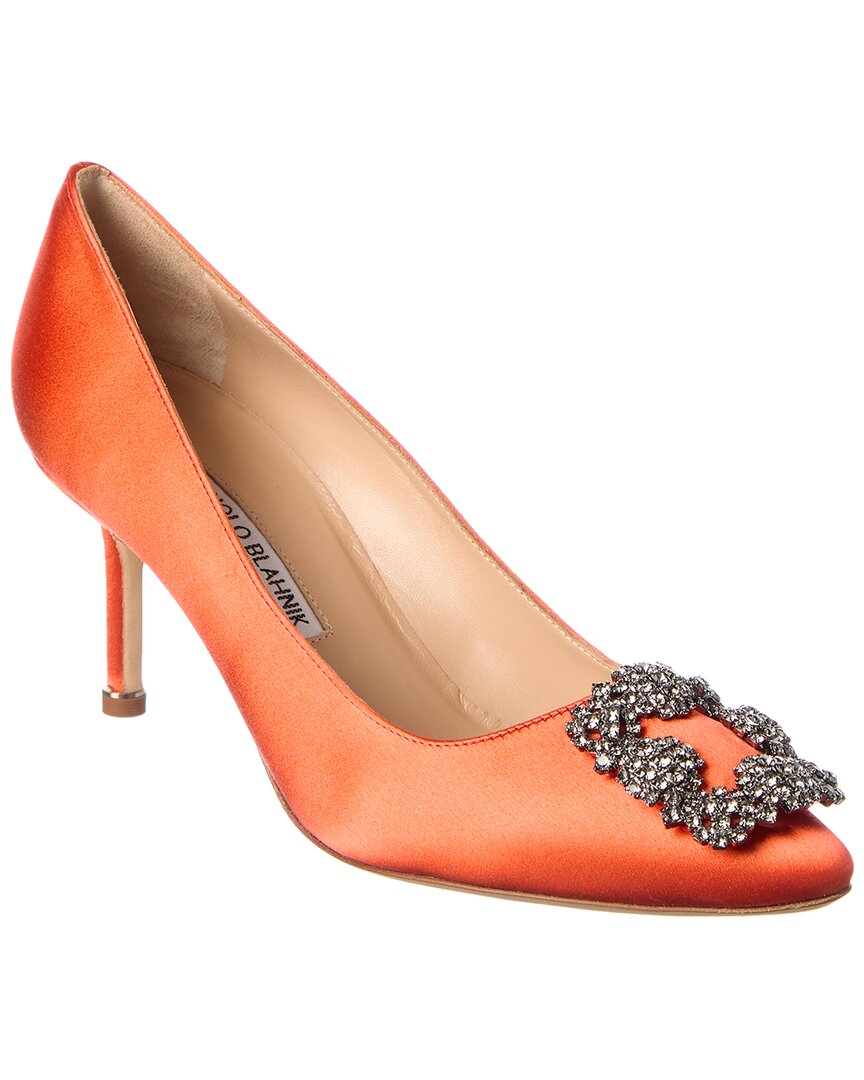 Manolo Blahnik Hangisi 70 Satin Pump