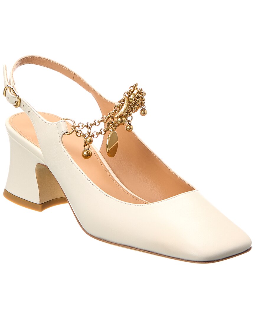 Chloé Charms Leather Pump