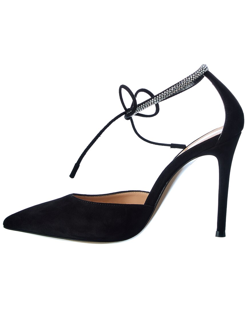Gianvito Rossi Montecarlo D'orsay 105 Suede Pump