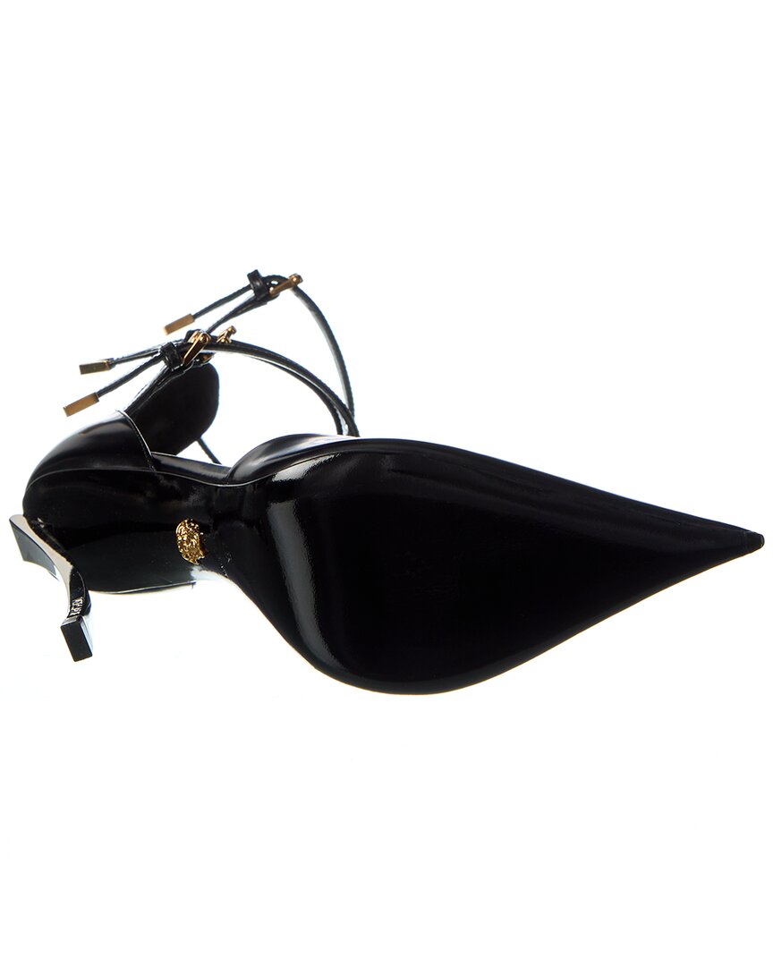 Versace Pin Point Leather Pump