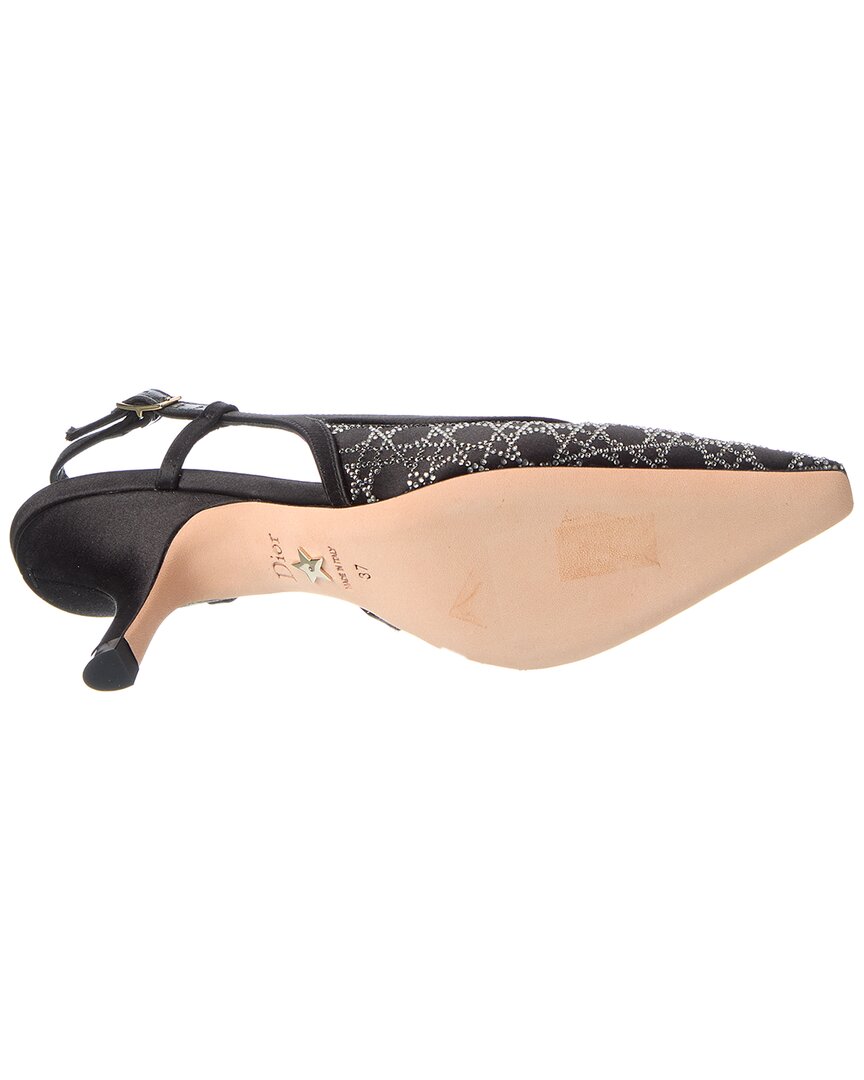 Dior Capture Leather Slingback Pump